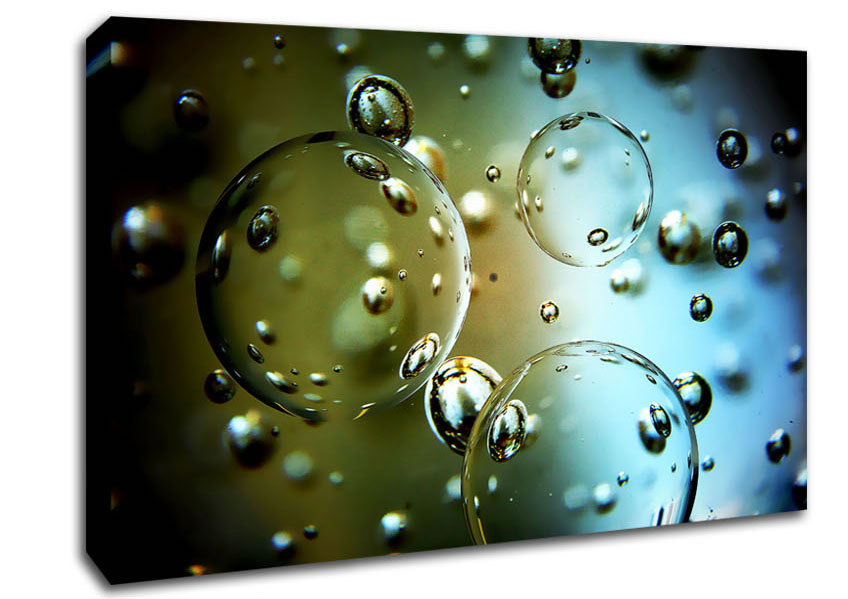 Rain Drops Canvas Wall Art
