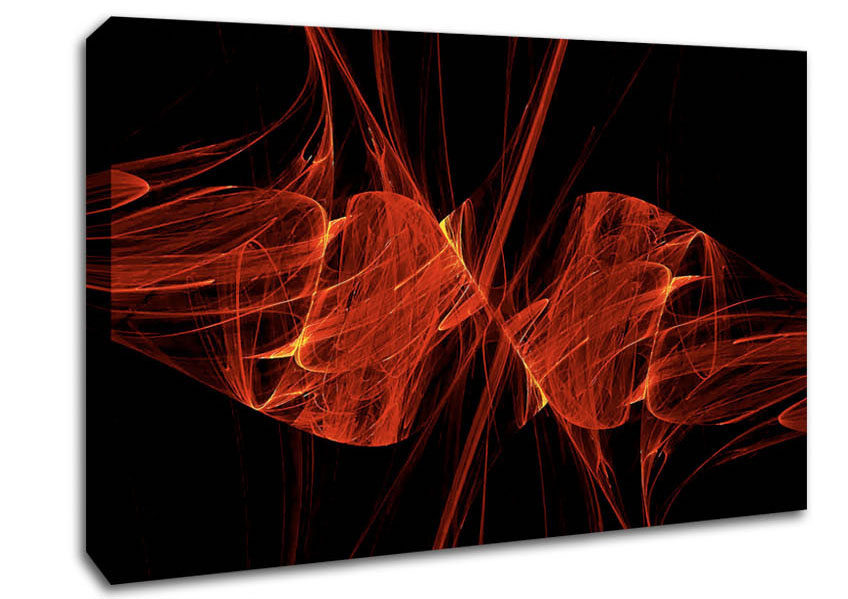 Red Emergance Canvas Wall Art