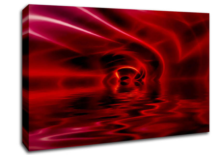 Red River Cavern Canvas Wall Art