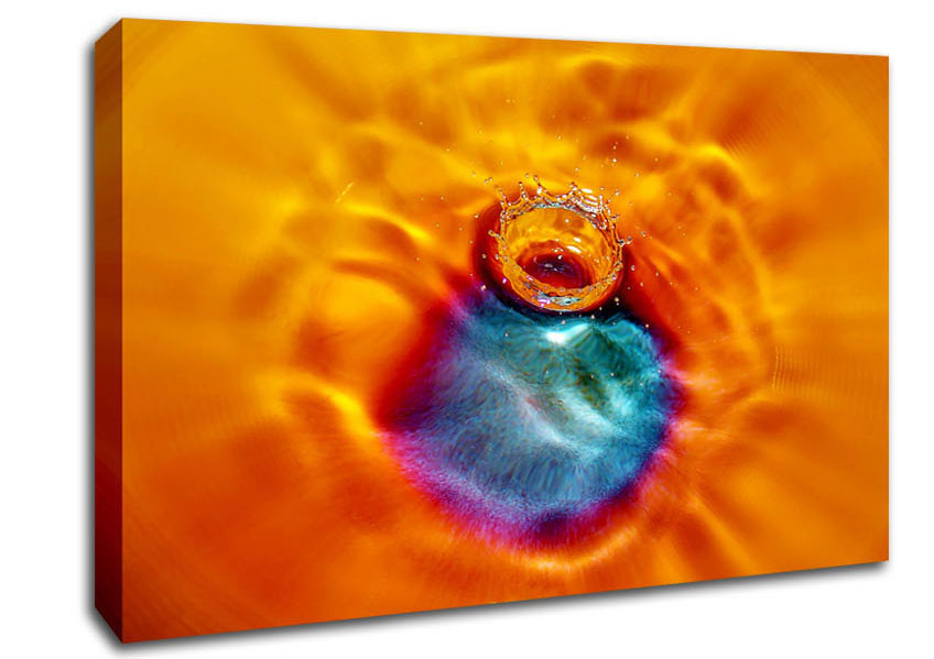 Ripple Slash Canvas Wall Art