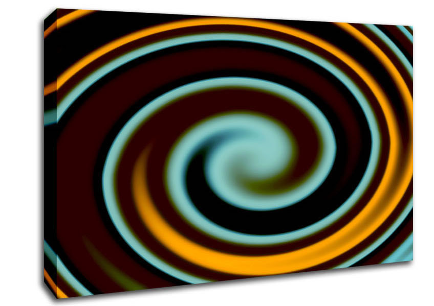 The Swirl Canvas Wall Art