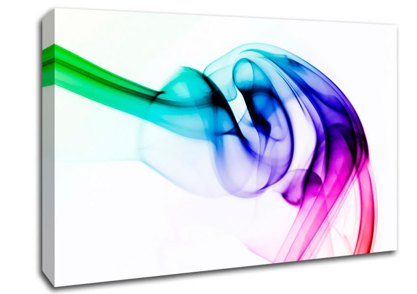 Vibrant Smoke Canvas Wall Art