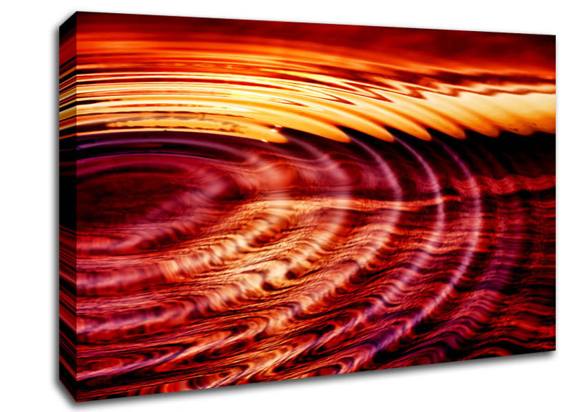 Water Rippled Ocean Canvas Wall Art