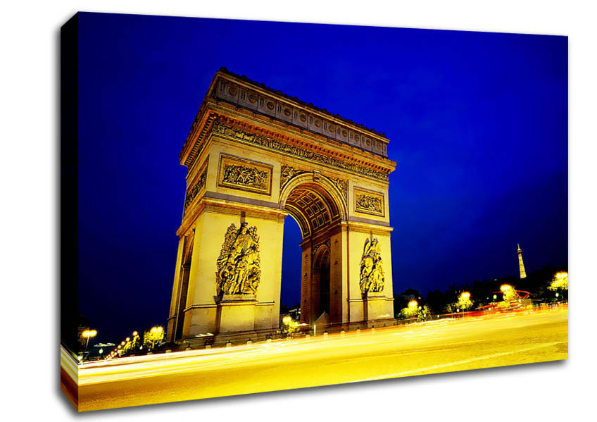 Arc De Triomphe Canvas Wall Art