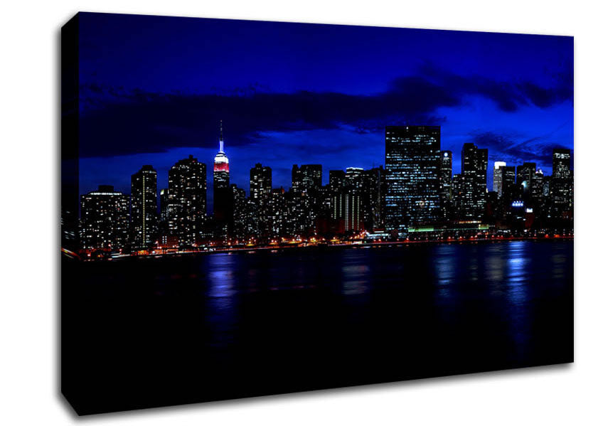Empire State Waters Canvas Wall Art