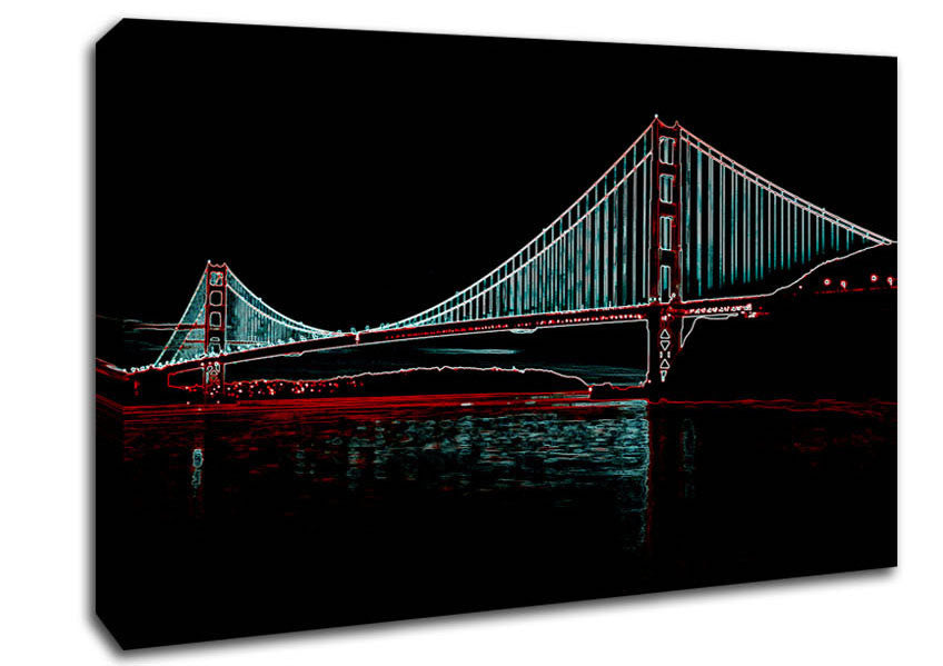 Hells Gate Bridge Canvas Wall Art