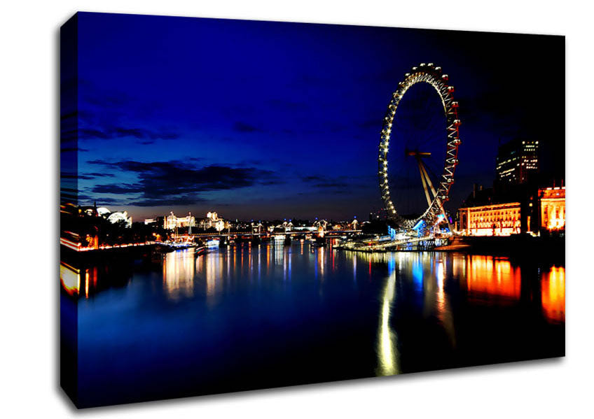 London Eye Canvas Wall Art