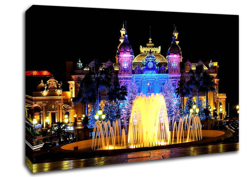 Monte Carlo Casino Canvas Wall Art