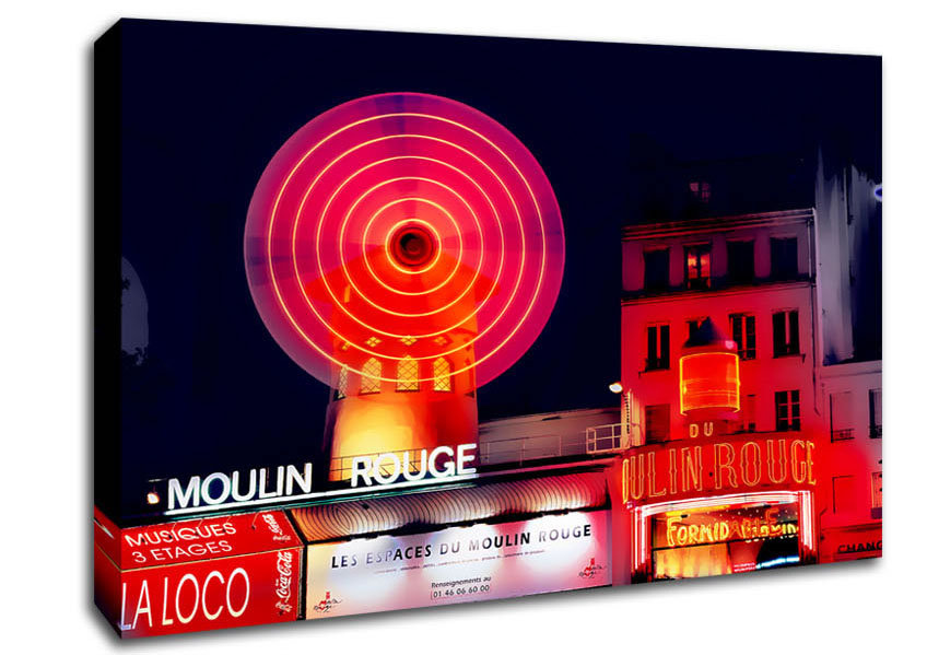 Moulin Rouge Canvas Wall Art