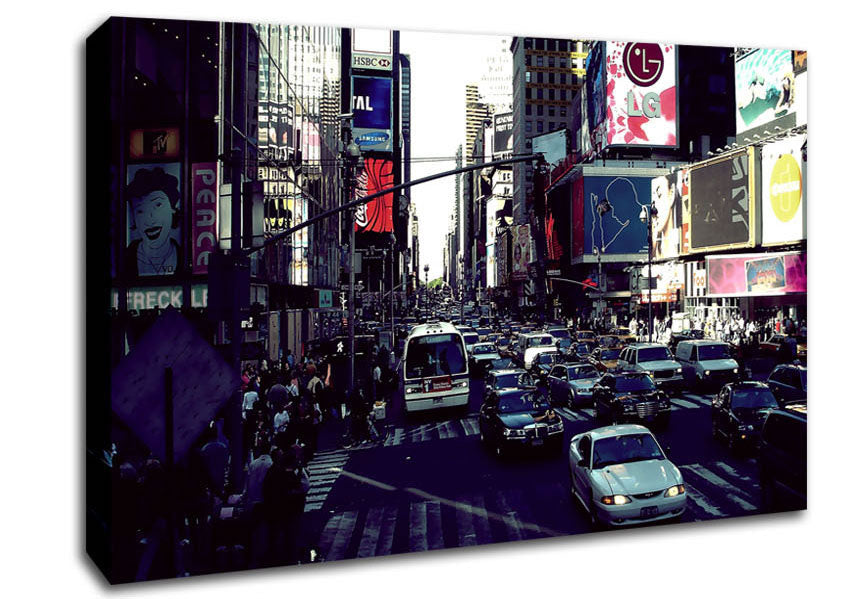New York Roads Canvas Wall Art