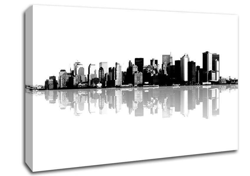 New York City Reflections Canvas Wall Art