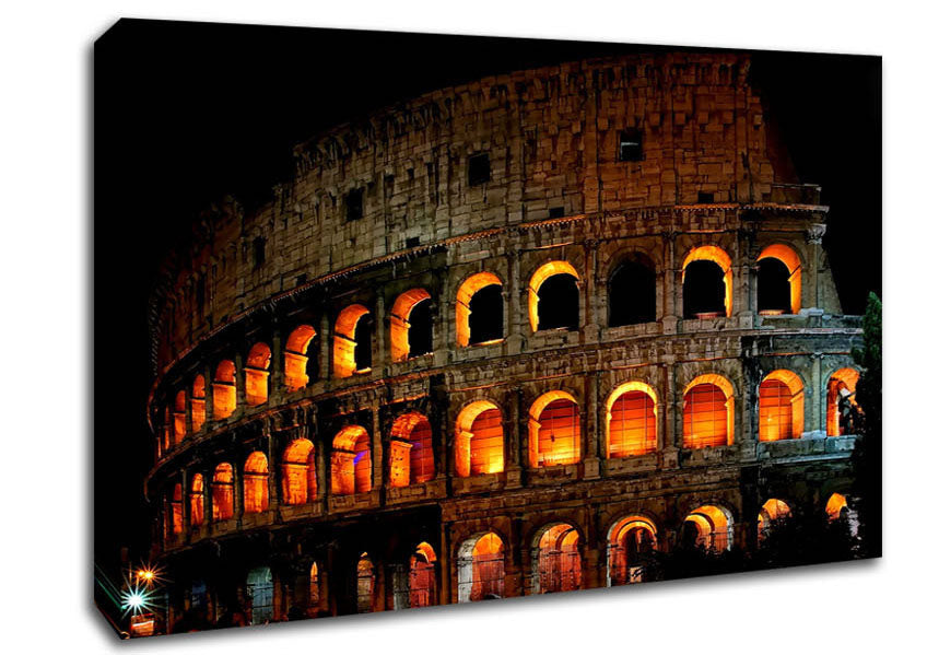 Roman Colosseum Canvas Wall Art