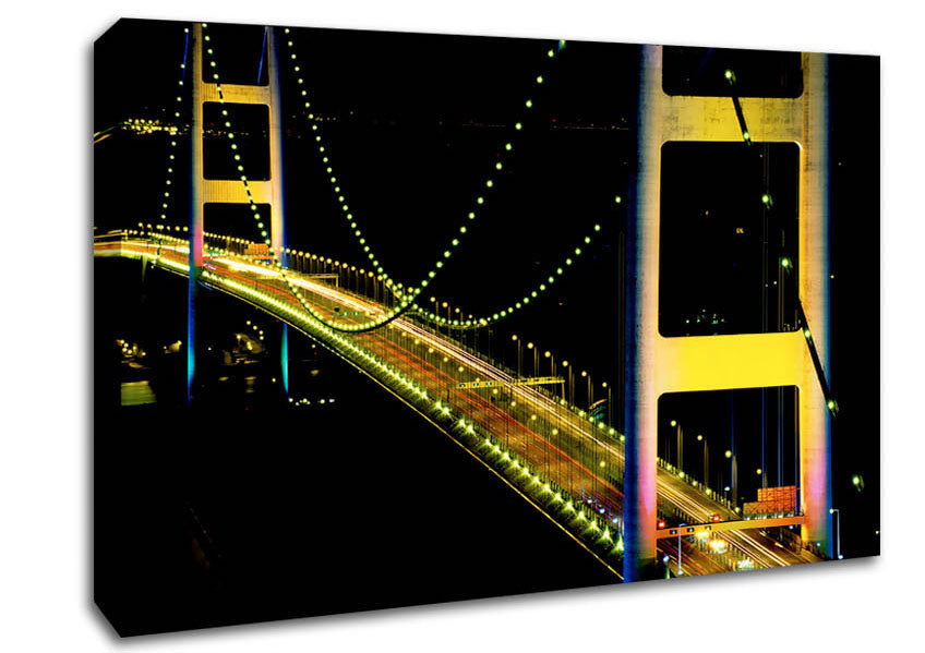 San Francisco Bridge Close-Up Canvas Wall Art
