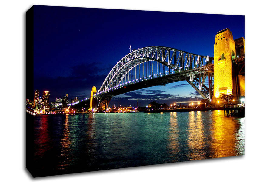 Sydney Harbour Bridge Reflections Canvas Wall Art