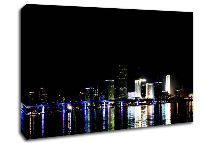The City Of Lights Canvas Wall Art