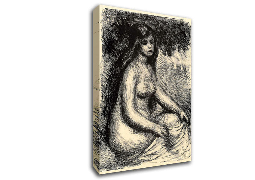 Renoir Bather 3 Canvas Wall Art