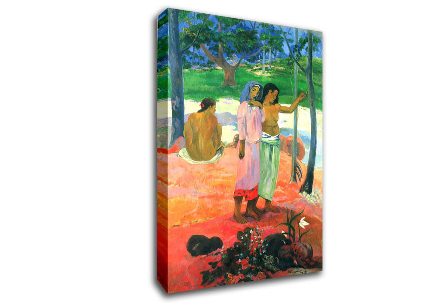 Gauguin Call For Freedom Canvas Wall Art