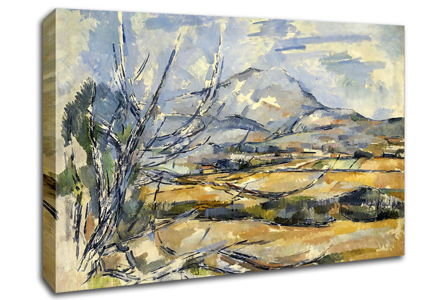 Cezanne Montagne Sainte-Victoire Canvas Wall Art