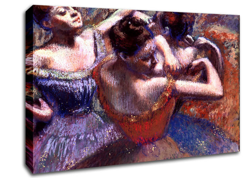 Degas Dancers Canvas Wall Art