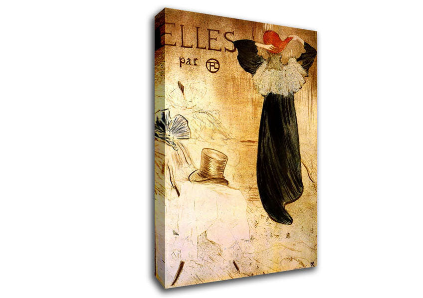 Toulouse Lautrec Frontispiece Canvas Wall Art