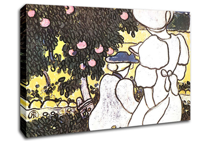 Joseph Rippl-Ronai Illustration To Les Vierges 1 Canvas Wall Art