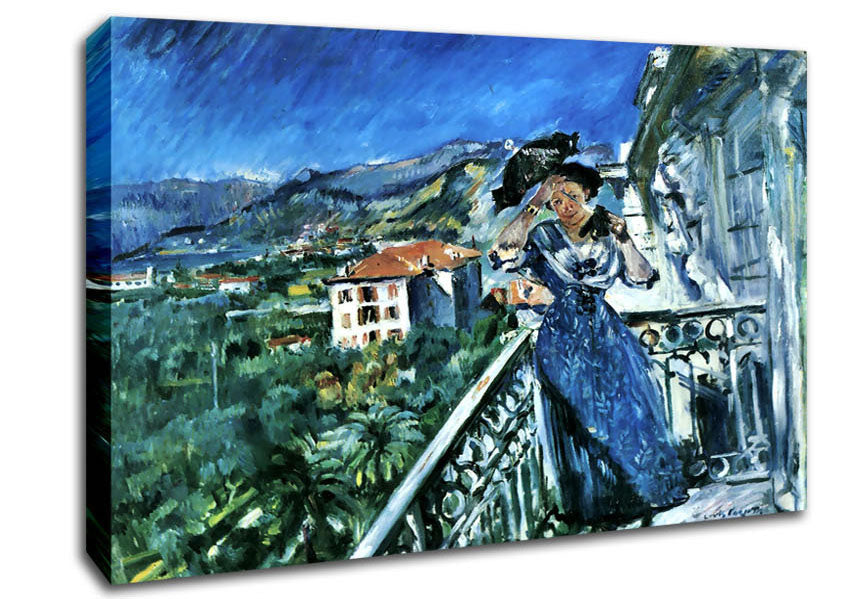 Lovis Corinth In Bordighera Canvas Wall Art