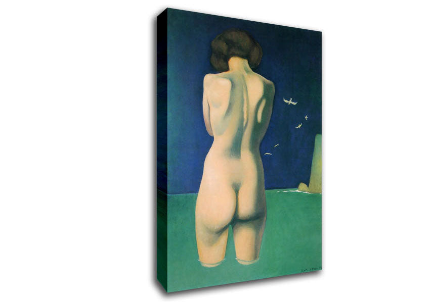 Felix Vallotton In The Water Canvas Wall Art