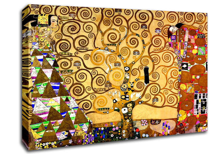 Klimt The Tree Of Life 2 Canvas Wall Art