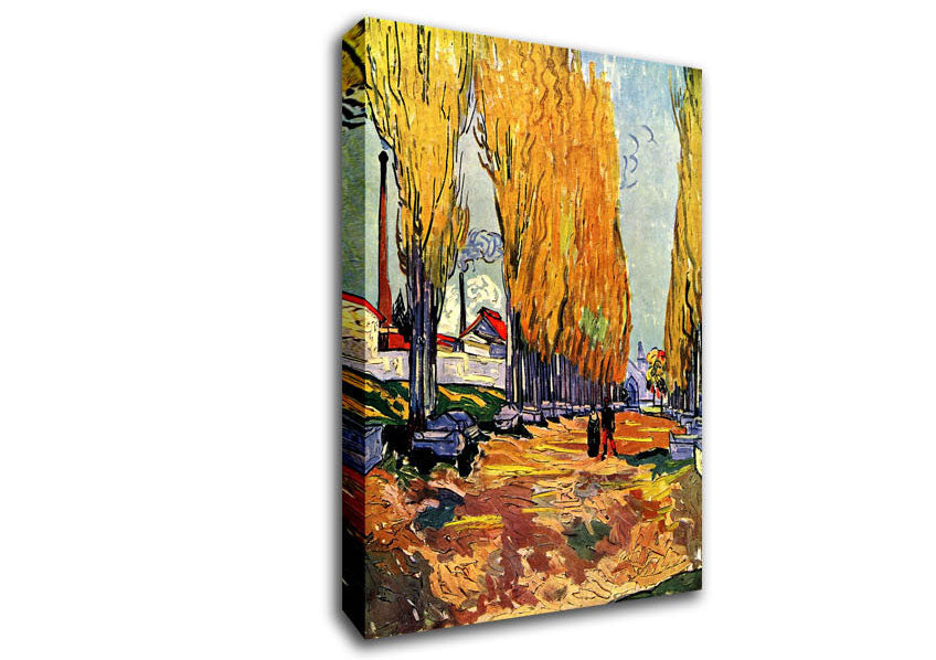Van Gogh Les Alyscamps Canvas Wall Art