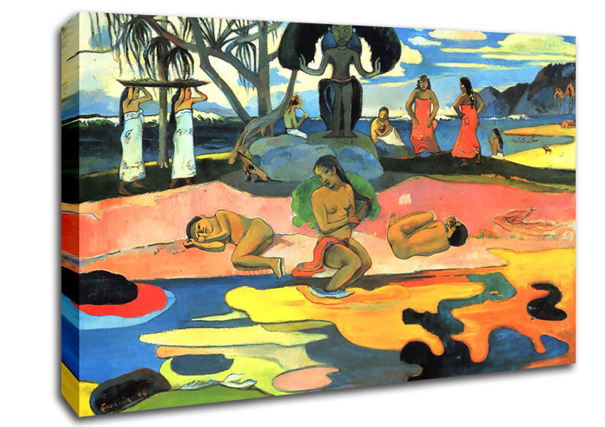 Gauguin Mohana No Atua Canvas Wall Art