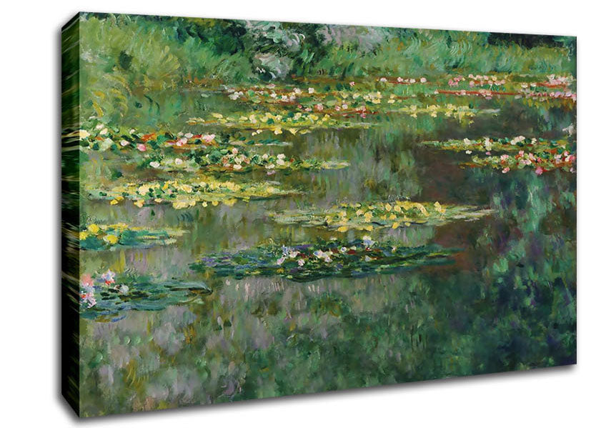 Monet Le Bassin Des Nympheas Canvas Wall Art