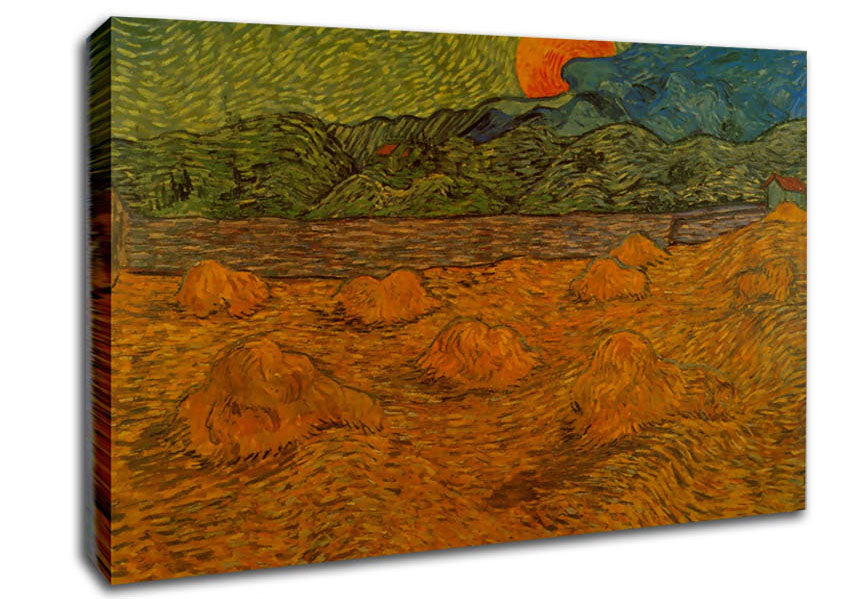 Monet Rising Moon Canvas Wall Art