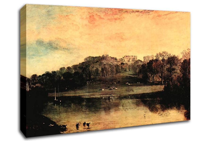 Joseph Mallord Turner Somer-Hill Near Turnbridge Canvas Wall Art