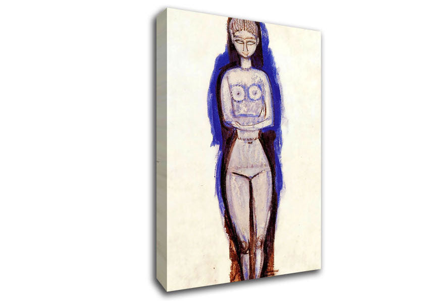 Modigliani Standing Nude Canvas Wall Art