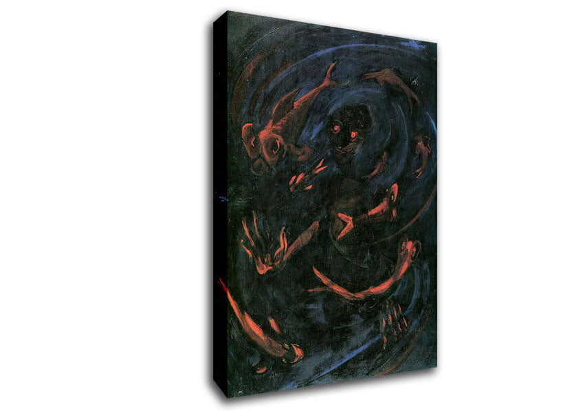 Walter Gramatte The Dream Of The Fish 1 Canvas Wall Art