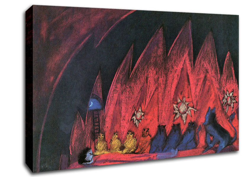 Walter Gramatte The Dreaming Boy 5 Canvas Wall Art