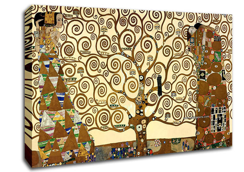 Klimt The Tree Of Life 2 Canvas Wall Art