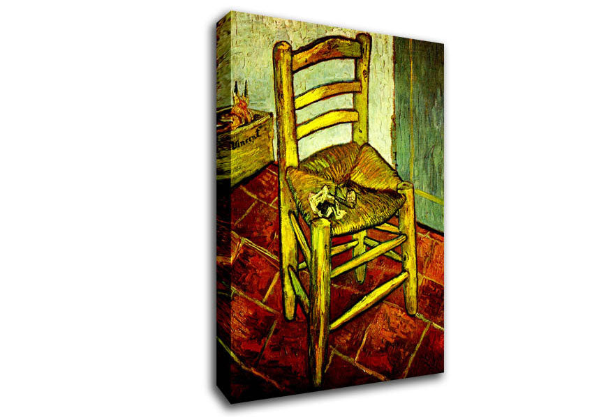 Van Gogh Chair Canvas Wall Art