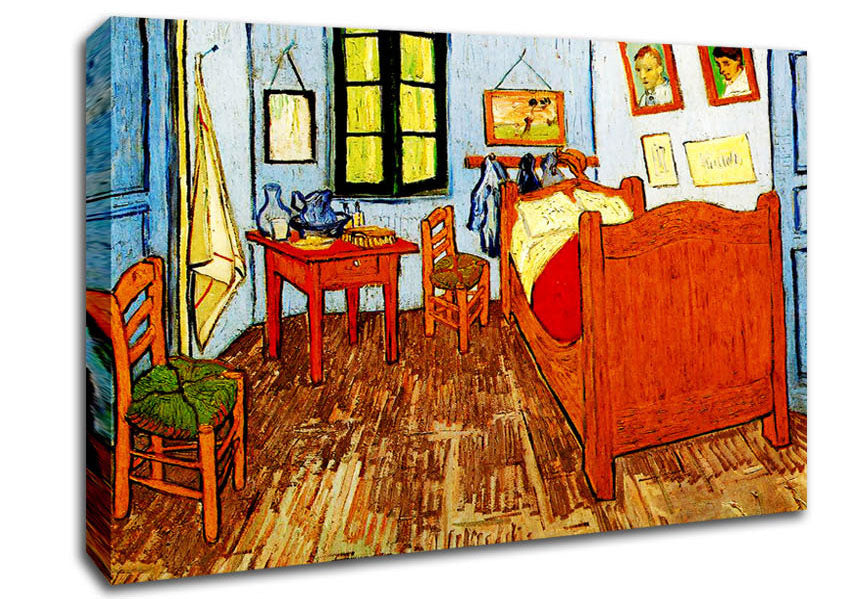 Vincent Van Gogh His Bedroom 4 Canvas Wall Art