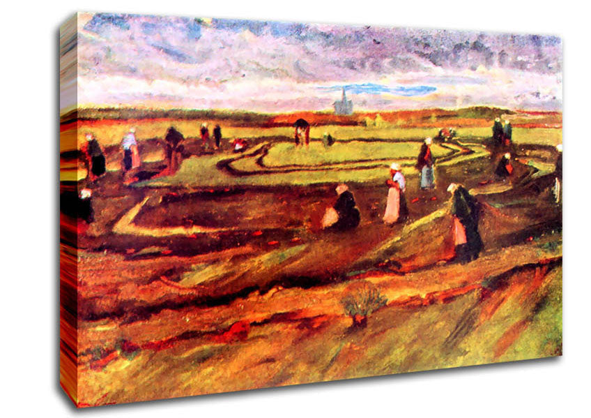 Van Gogh Workers Canvas Wall Art