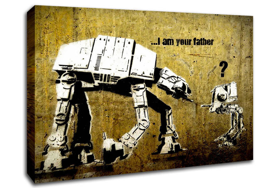 I Am Your Father Canvas Wall Art