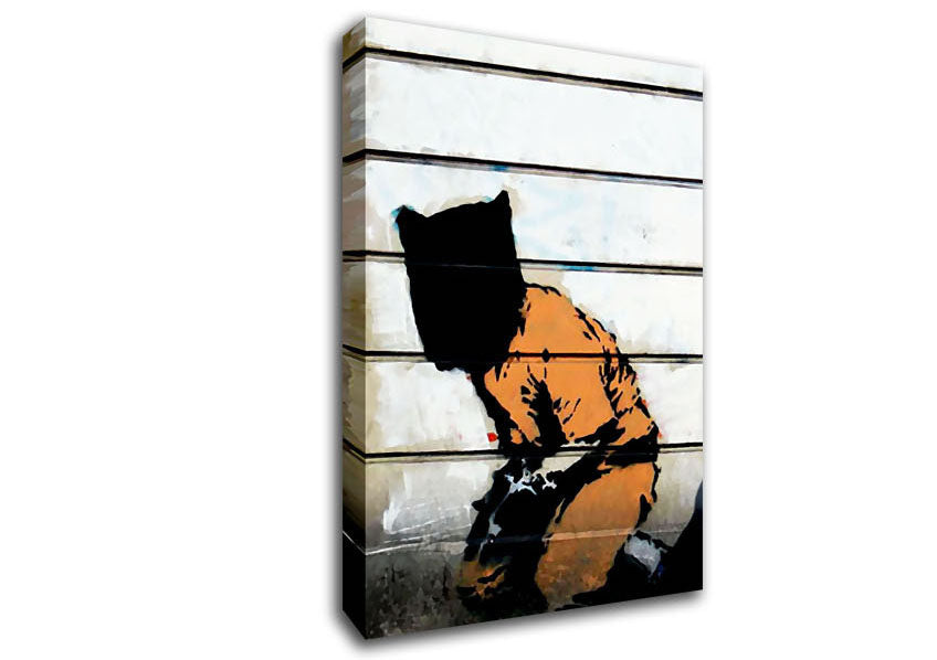 Jail Rat Canvas Wall Art