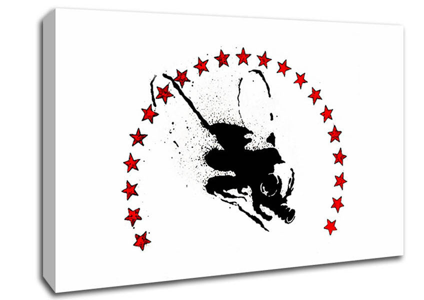 Wasp Bomber Canvas Wall Art