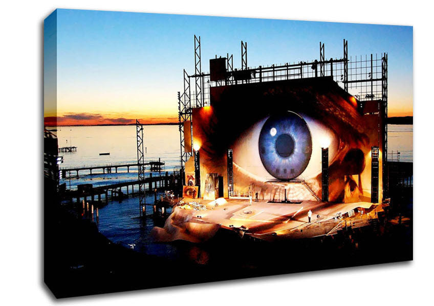 Eye Watching You Canvas Wall Art