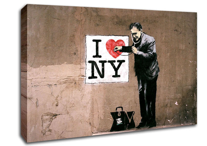 Love NY Canvas Wall Art