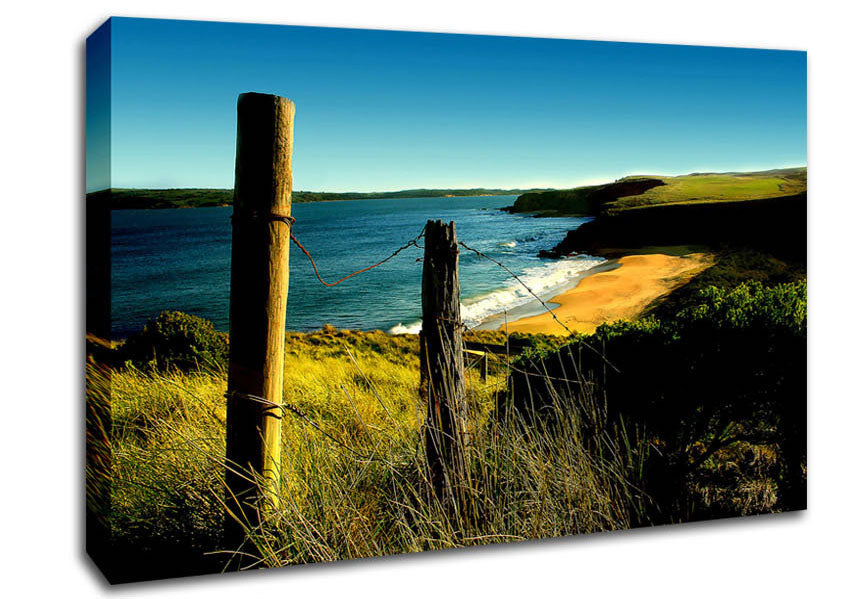Wild Beach In England Canvas Wall Art