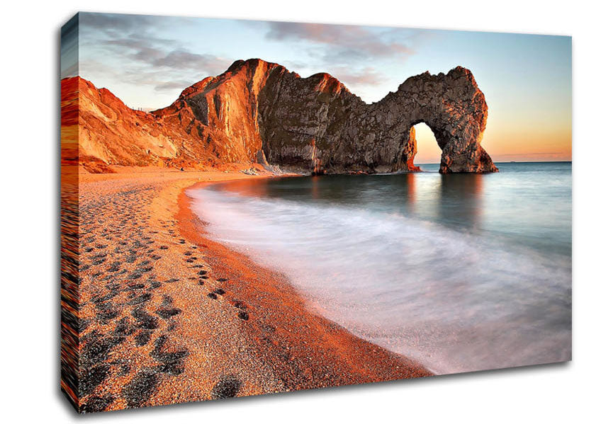 Durdle Door England Canvas Wall Art