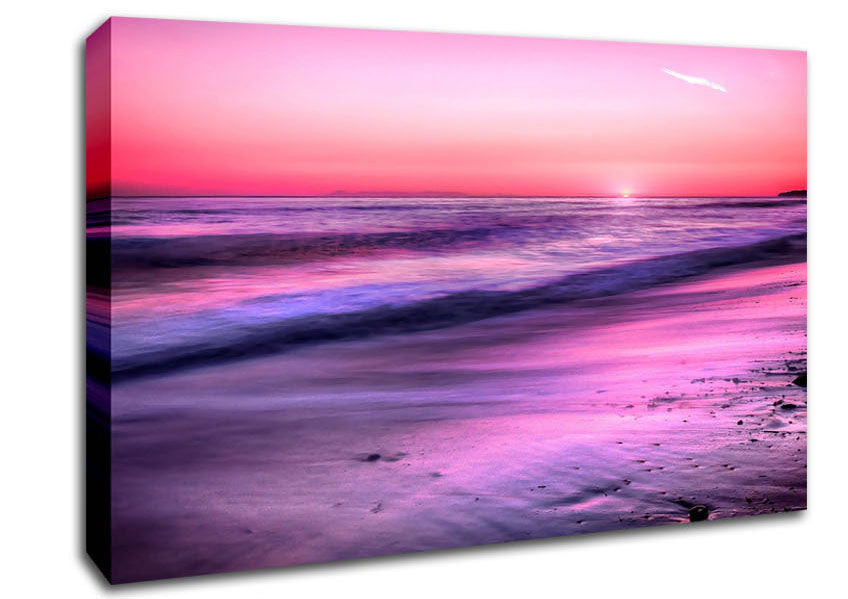 Sunset Dana Point San Clemente Califonia Canvas Wall Art