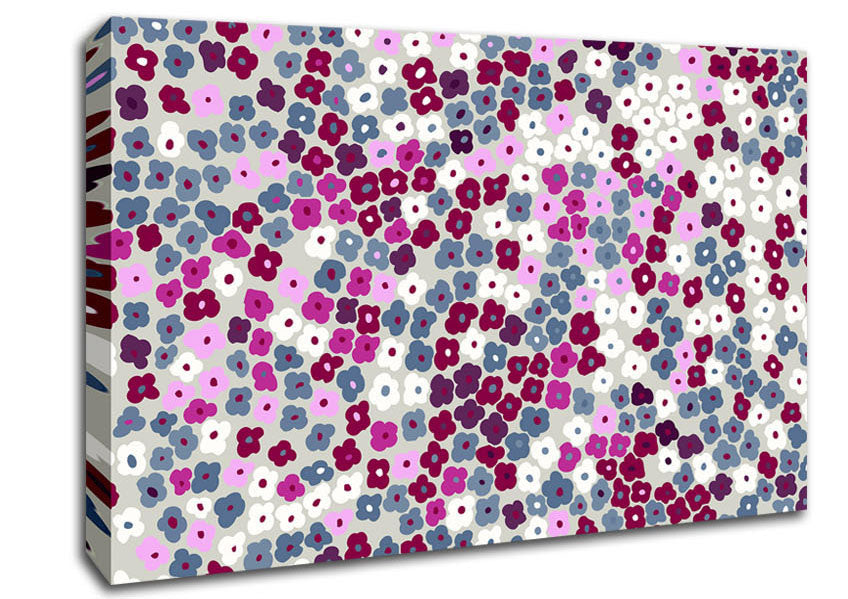 Flora Mayhem Canvas Wall Art