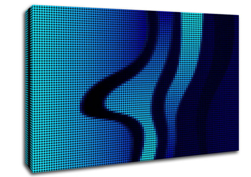Inside Blue Canvas Wall Art
